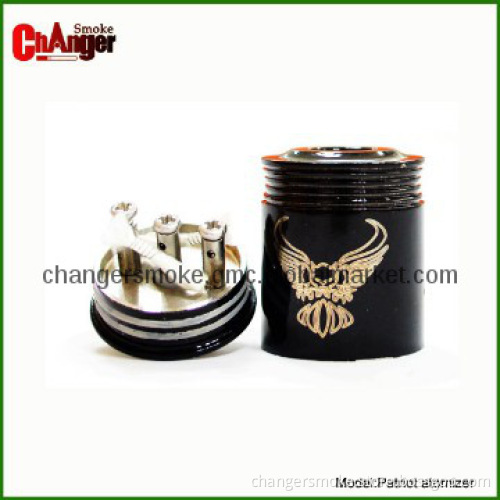 New USA Sign Refilable Perfume Atomizer Black Patriot Atomizer Clone